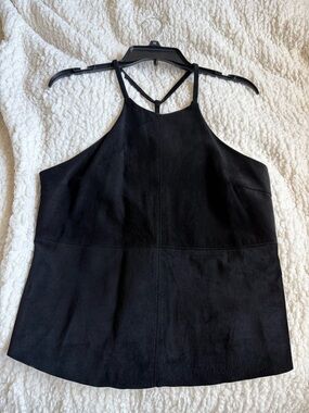TOWNSEN Black Strappy Tank Top